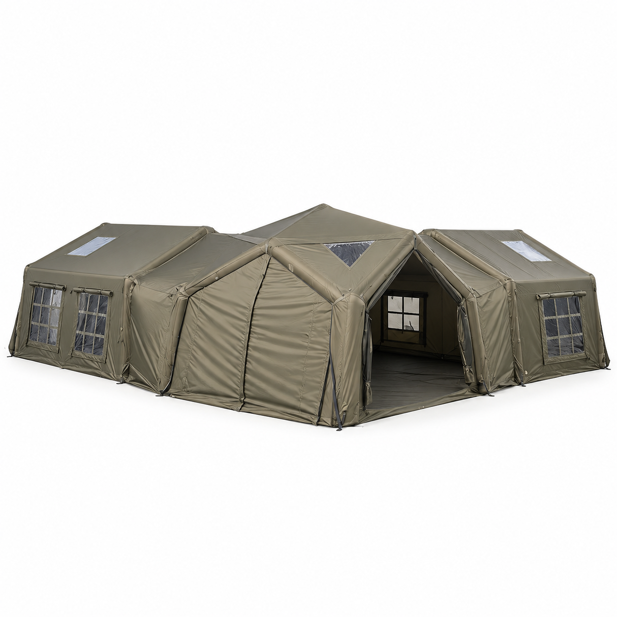 Modular Inflatable Hub Tent – 3 Sizes, Electric Pump Included